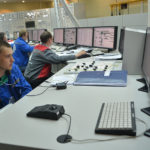 Kontrollrummet testas för den nyaste kärnkraftsreaktorn i Novovoronezj, Ryssland, med nummer sex, i kommersiell drift i augusti 2016.